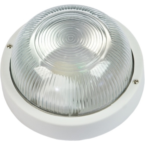 Fme art 62.710 plafoniera lampada tonda E27 bianca per lampade fino a 60W