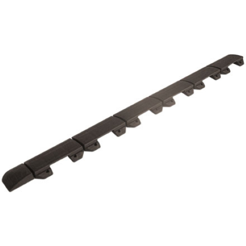 Male coupling slide 600x52x13 mm interlocking joint for wood-effect polypropylene flooring