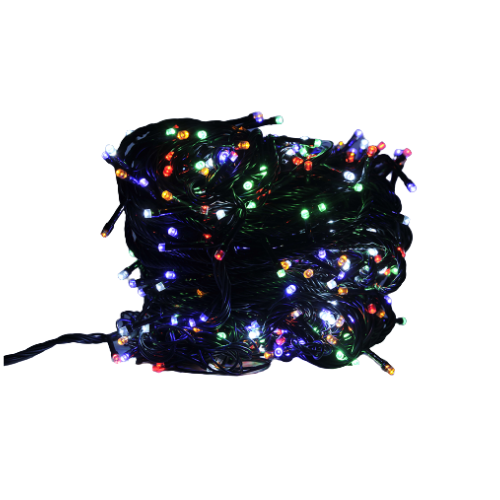 Wisdom Line leuchtende Serie 300 mehrfarbige RGB LED Weihnachtsbeleuchtung 24 m transparentes Kabel mit 8 Spielen fÃ¼r AuÃŸen und Innen