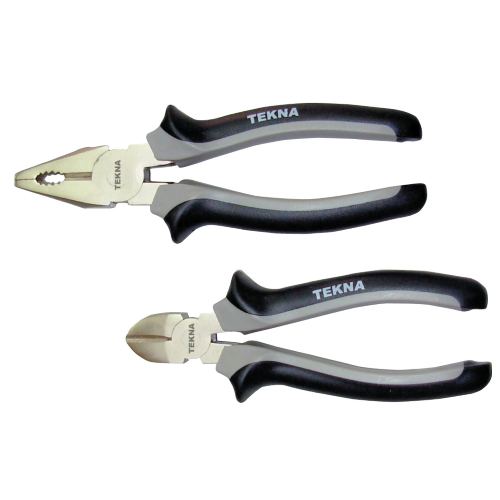 Pinces + cutters Tekna Pro avec poignÃ©es ergonomiques dans les outils de travail en PVC