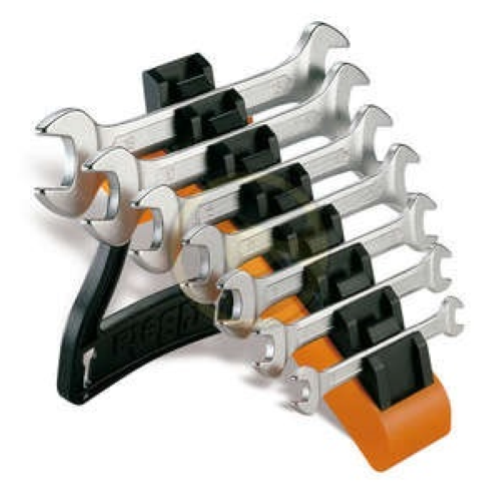 Beta art 55 / SP7 series 7 double open ended wrenches with combination key support