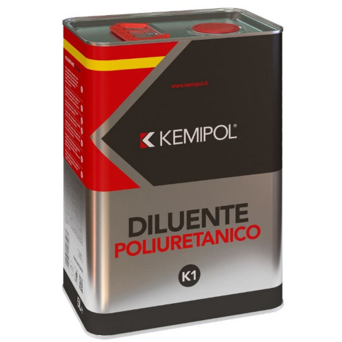 Kemipol 5 lt diluente poliuretanico per fondi finiture lavorazione legno