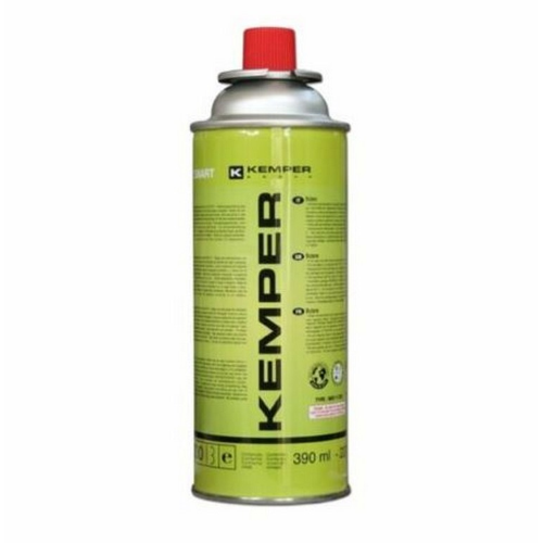 Cilindro de gas butano Kemper para productos de la línea Smart estufas de gas 390 ml
