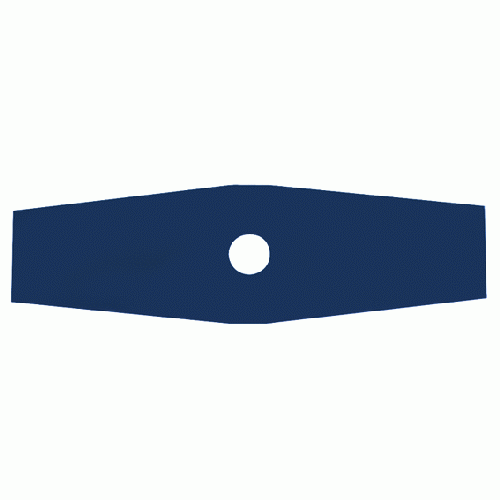 2-tooth steel blade for brush cutter? 255 mm diagonal cut