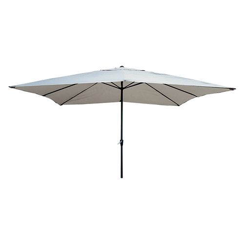 Ombrellone parasole da giardino Pully 2x3 mt con arganello per una facile apertura/chiusura fornito senza base