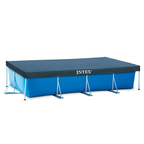 Intex 28038 Schutzhülle für 3x2 rechteckige Rohrbecken in PVC-Deckel