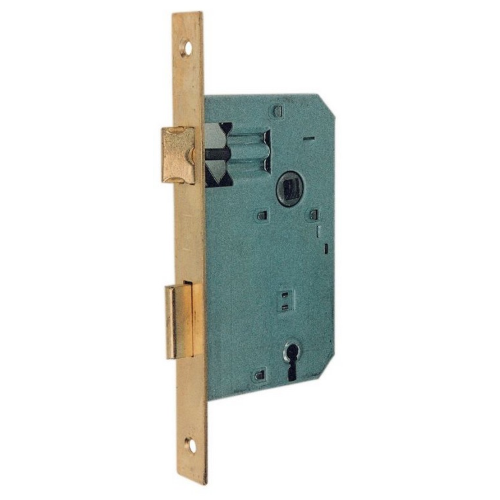 8 mm square patent lock 70 mm center distance brass finish 40 mm entrance