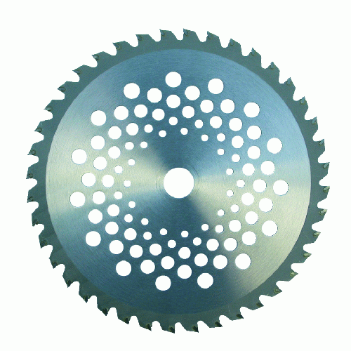40-tooth steel disc blade for brushcutter with tungsten plates? 255 mm