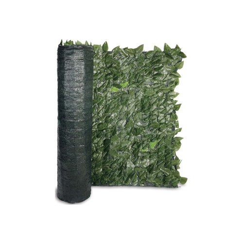 Stars green siepe sempreverde Lauro con rete ombra su rete plastica stabilizzata UV siepe frangivista