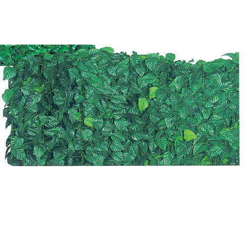 Immergrüne Arella Lauro aus Polypropylen mt 1.5x20 künstliche Hecke für den Garten im Freien