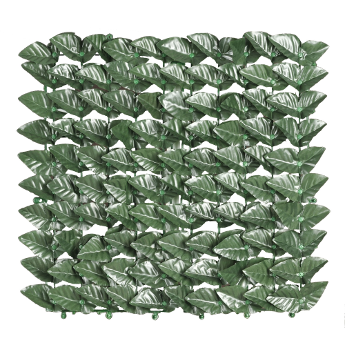 Evergreen Arella Lauro Botton cm 300x150 avec support en polypropylène haie artificielle pour jardin extérieur