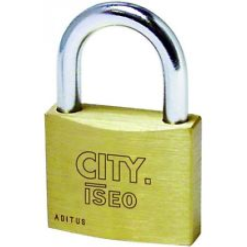 1 pc rectangular City by Iseo arched padlock 20 mm steel padlocks