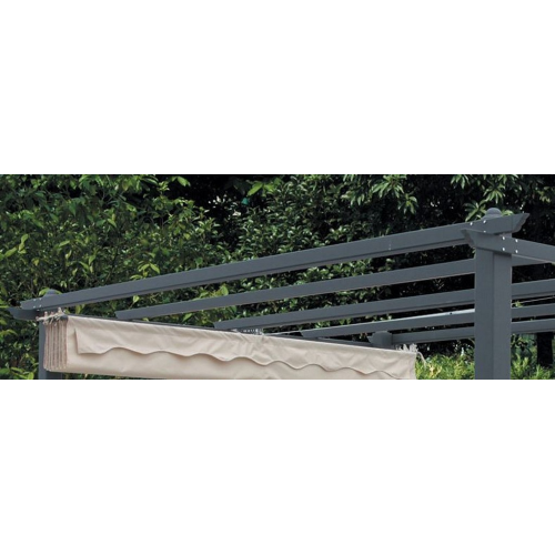 Aluminum beam with spare rope 30x50 mm length 284 cm for 3x4 m pergola