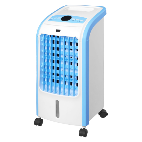 Ventilateur refroidisseur d'air humidificateur réservoir d'eau 80W 3 vitesses avec télécommande et affichage led