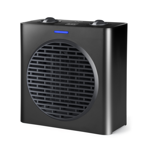 Calentador de ventilador de cerámica BXSH1500E termostato ajustable de 1500W de potencia ajustable adecuado para habitaciones de hasta 15 metros cuadrados