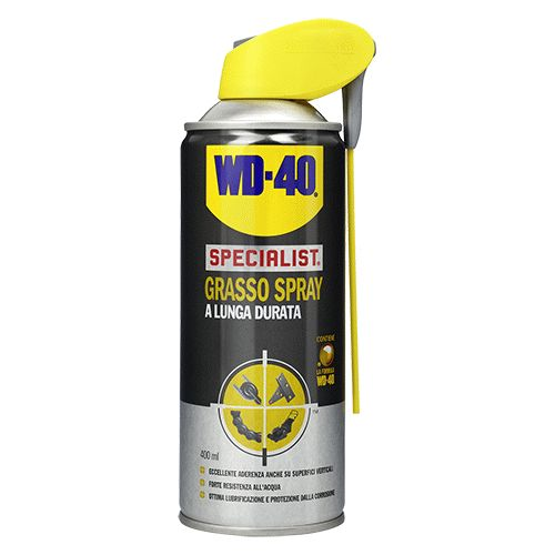 WD40 graisse longue durée avec système à double position 400 ml de lubrification longue durée