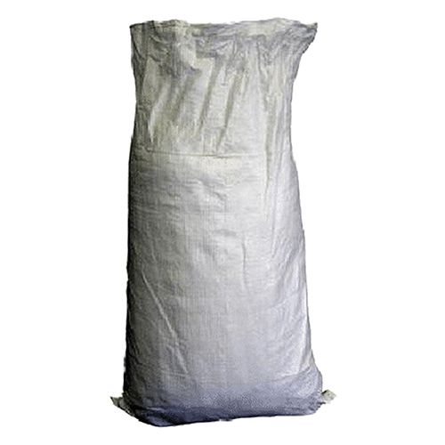 Bolsa de polipropileno blanco 50 x 100 cm capacidad 50 kg para aceitunas frutas hortalizas trigo