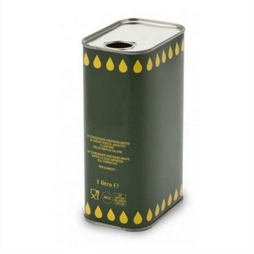 1 lt green sheet oil can without cap accessory tank accessories