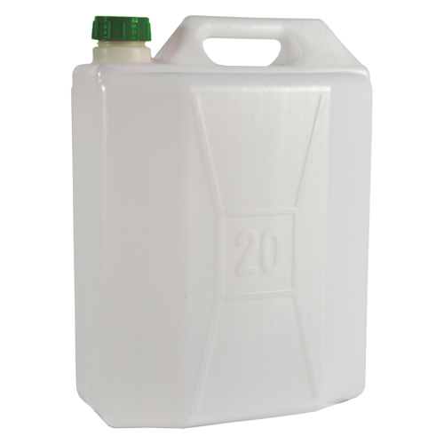Boîte alimentaire en polyéthylène non toxique lt. 20 robinet prédisposition non inclus tambour pour usage alimentaire huile eau