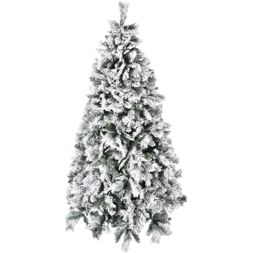 Weihnachtsbaum Kiefer Tanne künstliches Alaska schneebedecktes weißes PVC mit weichem Schneeeffekt
