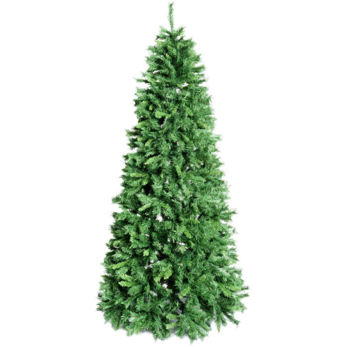 Árbol de Navidad artificial abeto pino Royal slim con hoja verde y ramas muy gruesas