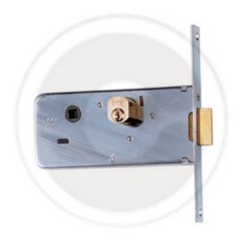 Iseo 712.70.1 horizontal lock for 70 mm profiles with cylinder