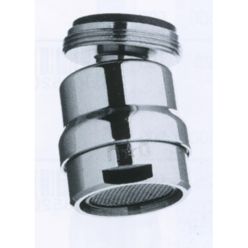 aeratore cromato filtrino rompigetto con snodo mm 24x1" M filtro