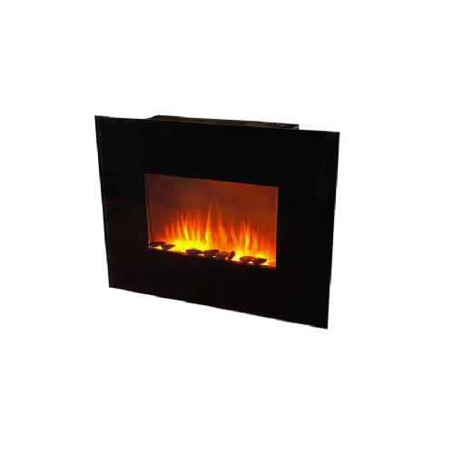 Effe Warm electric fireplace K280 black color 2000W flame effect with remote control