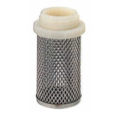 filtro per valvola di ritegno e fondo gr 1.1/2" filtrino Itap in acciaio 102
