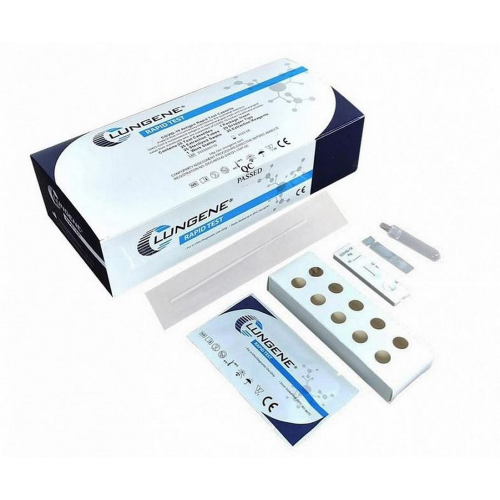 Clungene box with 25 swabs kit rapid antigen test swab for Covid-19 rhino pharyngeal professional result in 15 minutes