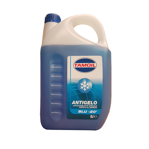 Liquido antigelo -20° Tamoil fluido protettivo del radiatore prediluito anticongelante 5 lt blu