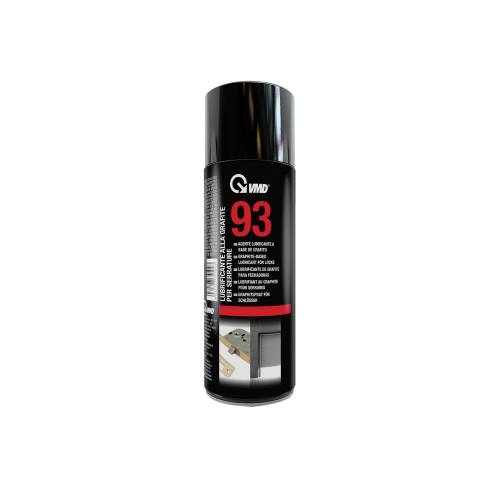 Vmd 93 bomboletta spray lubrificante alla grafite secco per serrature 200 ml