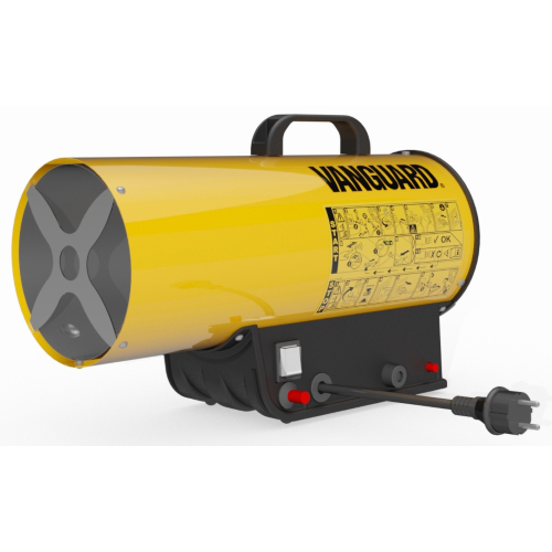 Vanguard VG GAS17 16 Kw LPG gas hot air generator portable cannon for workshops sheds greenhouses stables Made in Italy