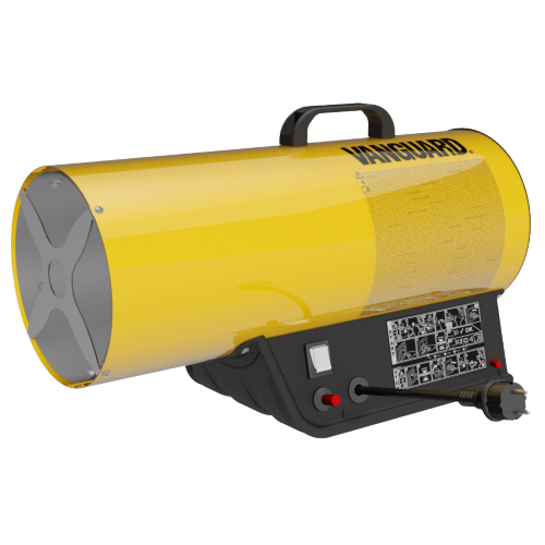 Vanguard VG GAS33M LPG gas hot air generator 33 Kw portable cannon for workshops sheds greenhouses stables Made in Italy