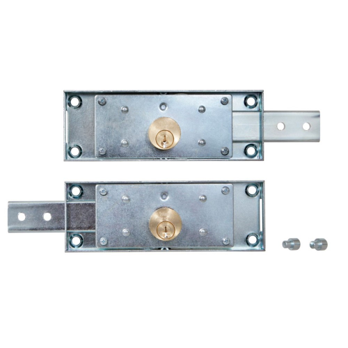 Viro art 8232/8233 serratura accoppiata per serranda serrande 155x55 mm
