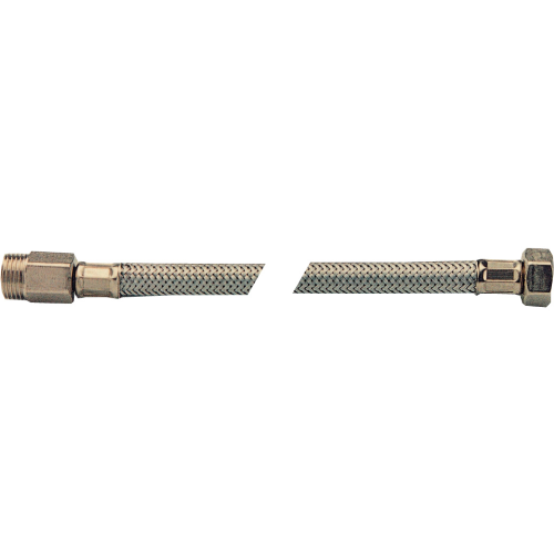 40 cm extended flexible hose MF 1/2 "metal braid connection