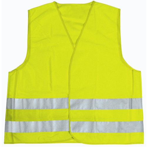 Bottari giacca gilet giubbino alta visibilità tg universale giallo omologato