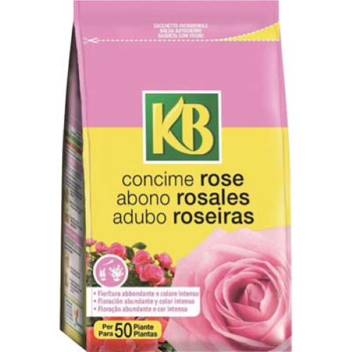 Abono granulado KB rosas 800 gr para 50 plantas rosas rosas rosas jardÃ­n exterior