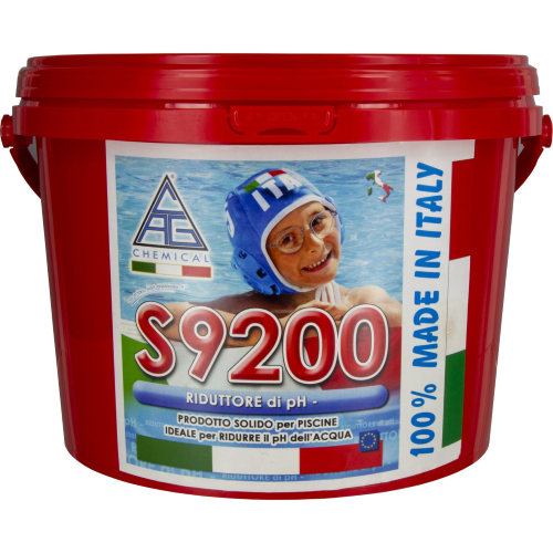 Correttore di pH S9200 per piscine 8 kg per abbassare il livello di pH di acqua in piscina