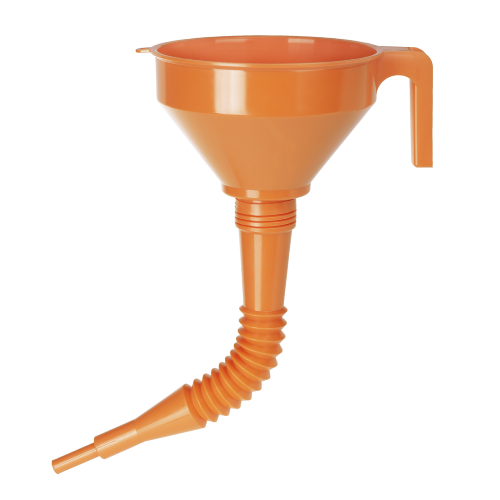 Pressol art 02674 funnel with flexible fuel acid oil spout