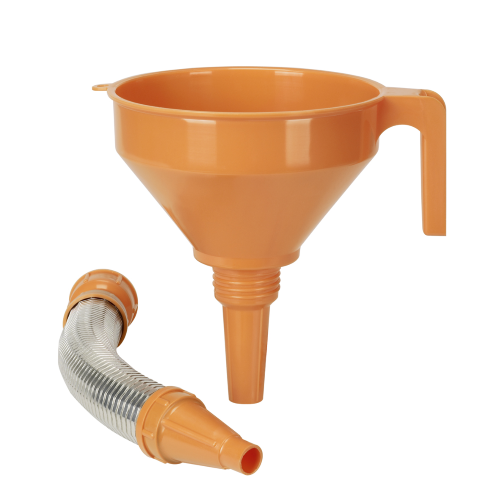 Pressol funnel? mm160 plastic flexible metal spout brass filter