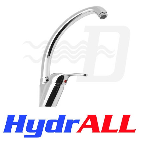 Hydrall serie Delfina rubinetto miscelatore monocomando lavello canna alta