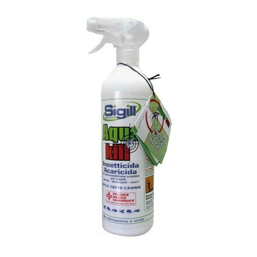 Seal Aqua Kill insecticide spray acaricide 750 ml ready to use for all insects external and internal use for domestic and civil use