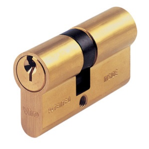 Viro art 920.2 cilindro da infilare ottone da 60 mm nottolino 27-33 mm