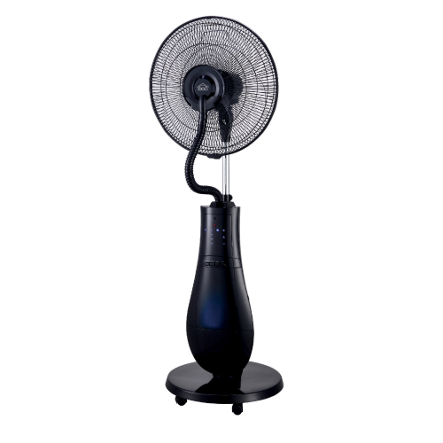 Ventilador Sfera con purificador de aire nebulizador 100W para uso exterior e interior
