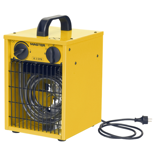 Master B2EPB electric hot air generator KW2 capacity m3 / h 184 adjustable power cm 22x20x33h
