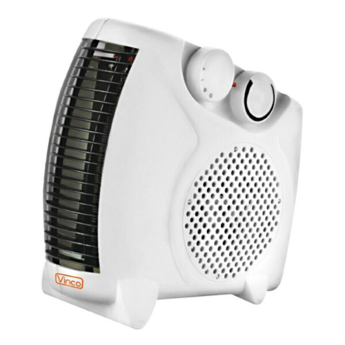 Vinco termoventilatore da tavolo art.70309 due potenze selezionabili 1000/2000w funzioni caldo tiepido ventilata