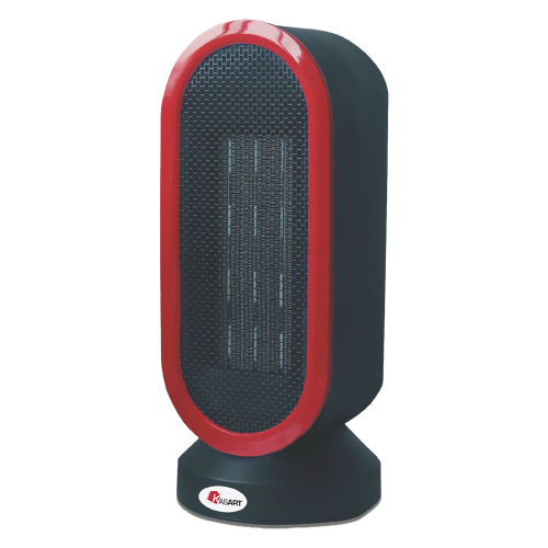 Ceramic fan heater art. KS-900T with two operating levels power 1500w with remote control and adjustable thermostat