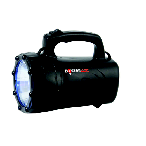 Doctor Light Projektor LED Akkulampe 1 W 178 x 105 x 140 mm inkl. 220 V Trafo 12 V Adapter