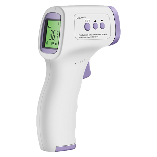 Termometro a infrarossi digitale senza contatto per misurare la temperatura di un oggetto o dell'ambiente in cui si ci trova